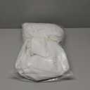 PURE ERA Jersey Knit Cotton Fitted Bottom Sheet ONLY (No Flat Sheet or Pillow Cases) Deep Pocket Up to 15" to 20" Ultra Soft Comfy Breathable White King