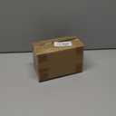 Clear DIY Empty Snow Globe kit Glass Water Globe Jar with Resin Base (80MM)