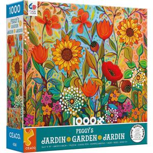 Ceaco - Peggy's Garden - Joy in The Morning - 1000 Piece Jigsaw Puzzle