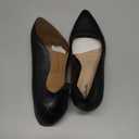 mysoft Kitten Heels for Women Low Heel Pumps 2 Inch Closed Toe Wedding Dress Shoes (8, Black Knitting)