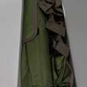 Tool Bag Roll Up, UUP Heavy Duty Portable Soft Tool Storage, Foldable Empty Rollup Organizer with Small Pockets, Official Rollable Tool bag, Valentines Day Gifts for Him Dad Men Mechanic Welding, Green