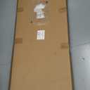 PartyLife New & Improved Portable Bar Table w/LED Lights, Wireless Remote, Folding Legs, 2 Bar Skirts, Heavy-Duty Storage Shelf & Carrying Case - Black (Standard)