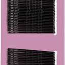 48 count, Black High, Gloss Bobby Pins for Pain Free, Comfortable, All-Day Styling and UpDos. For All Hair Types 3 Pack