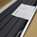 SMARTSTANDARD Black 4x8FT Slatwall Panels, PVC Slat Wall Panels for Storage