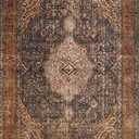 Loloi Loren Plum/Multi 2'-3" x 3'-9" Accent Rug