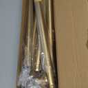 Closet Rods For Hanging Clothes, 17-76 Inch Adjustable Closet Rod, Stainless Steel Heavy Duty Closet Hanging Rod-Gold