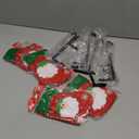 4PC Fireplace Stocking and Garland Hanger, 2025 New Adjustable 2-in-1 No Drill Fireplace Garland Hanger, Damage-Free Heavy Duty Adjustable Clamp for Thick Mantel, Black