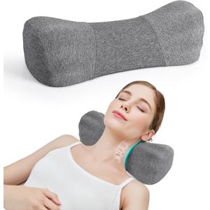 ComfortLife Neck Stretcher Pillow for Pain Relief, Small Neck Mild Support Pillow Cervical Traction Device Neck Roll Pillow Elasticity Foam Cervical Pillow for Tension Muscle Relax Relief
