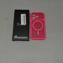 TOCOL for Phone 17 Pro Case, Full Camera Protection, Built-in Magnetic Ring, Compatible with Magsafe Charger, Drop Protection, Translucent Matte Phone Case for Phone 17 Pro 6.3 inch (Hot Pink)