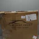 Car Seat Covers Full Set, 5 Seats Comfortable Faux Leather Seat Covers for Cars, Waterproof Automotive Seat Covers, Luxury Universal Fit Seat Covers for SUV, Sedans, Pick-up Trucks (Gray) 