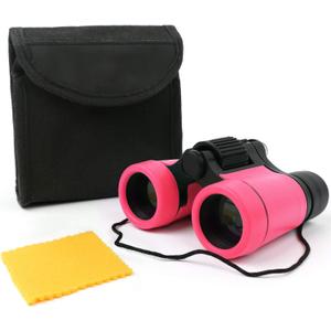 Kids Binoculars Shock Proof Toy Binoculars Set for Age 3-12 Years Old Boys Girls Bird Watching Educational Learning Hunting Hiking Birthday Presents