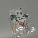 7.8Inch Cute Ghost Suncatcher Handcrafted Greenhouse Window Hanging Decor for Plants, Stained Glass Suncatchers Window Decor for Garden Family WallHalloween Party Gift for Friend (S12)