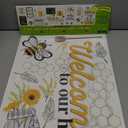 Eureka The Hive Motivational Gallery Wall Bulletin Board Set, 34 Pieces (EU-847809)