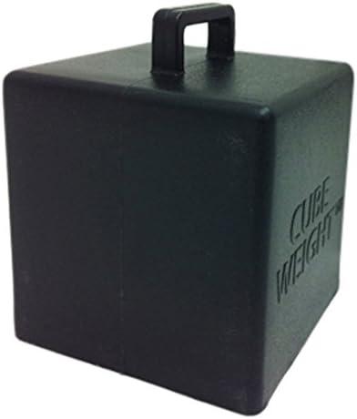 Creative Balloons Cube Weight  65g Black Balloon Weights for Helium Balloon Bouquets  10Pack for Parties & Event Dcor