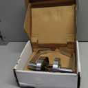 Commercial Door Handle With Lock  Vacant Occupied Bathroom Lock | 304 Stainless Steel, Visible From 50 Ft, Quick Install, L/R, for 1 3/82 Doors | for Public Bathroom & Industrial Buildings