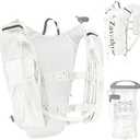 Zavothy Hydration Backpack with Rain Cover, 1.5L Lightweight Hydration Pack for Hiking, Cycling & Trail Running