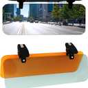 Car Sun Visor Extender - Premium 2-in-1 Polarized UV400 Anti-Glare, Day & Night Universal Adjustable for Safe Driving