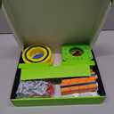 3D Gravity-Defying Electric Magnetic Train Set  105PCS Modular Reconfigurable Race Track Kit, STEM Educational Building Toy for Kids 3-12, Safe & Durable for Boys Girls