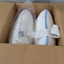 Sealy Dreamlife Queen Size Memory Foam Cooling Pillow with Surface Guard Technology, Removable Machine-Washable Cover, White (2 Pack)