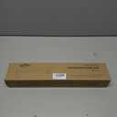 Matte Black Towel Bar 18 Inch  SUS304 Stainless Steel Wall Mounted Bathroom Towel Rack, Single Layer Rod, Rustproof Hand Towel Bar for Bathroom, Kitchen, Toilet  Installation Hardware Included