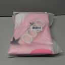 2 x Cute Pink Halloween Shower Curtain for Bathroom Aesthetic Halloween Decorations, Funky Groovy Floral Ghost Spirit Shower Curtain Set, Modern Y2K Gothic Spooky Preppy Bath Curtain (72"W x 72"L (Pack of 1))