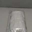 Sun Zero Easton Energy Saving Blackout Tab Top Curtain Panel, 40" x 84", Dove White
