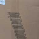 unipaws 120" Extra Wide Pet Gate, Free Standing Dog Gate for Doorways, Stairs, Foldable Gate & Room Divider, Wooden Puppy Playpen, Expandable Barrier for The House, Indoor Use (36" H, White)