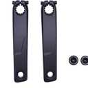 PROWHEEL Ebike BFG Crank Arm,152MM/160MM/165MM/170MM Forged Alloy 6061 T6 Electric Bicycle Crank Arm for BAFANG M800 M600 M510 M500 M420,Electric Bike,Motor Mid Mounted Motor