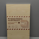 Rowood 4 Pack Birch Plywood Sheets,12x16x1/8inch,Birch Plywood 3mm Wood Sheets Thin Unfinished Wood for Laser Cutting and Engraving,DIY Adult Craft Project Kits for Ornaments, Models Drawing