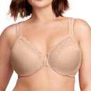 Glamorise Women's Wonderwire Front-closure Bra Underwire #1245
 40D