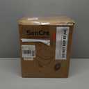 SenCre Nugget Ice Maker Countertop with Handle, Ready in 5 Mins, 40lbs/Day Soft Sonic Ice, Auto-Cleaning Portable Ice Machine for Home Kitchen Office Party & Large Families