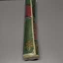 1Pcs Christmas Kitchen Mat Green Bathroom Rug, Non Slip Washable Rugs Xmas Door Mat Floor Mats for Bedroom Laundry Holiday Home Decor (Green)