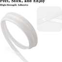pcningled Waterproof LED Strip Lights 16.4 Foot AC 110V COB Light 5M with US Plug 240 LEDs/m Adhesive Flexible Tape Lighting 3000K Warm White for Bedroom Outdoor Indoor (Warm White, 16.4ft)