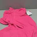 GRADUAL Women's Tennis Dress Sleeveless Athletic Zip Up Golf Dresses with Separate Shorts, Pink, Large