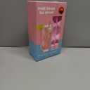 Fruit Shape Ice Cube Straw Mold, Pack of 3