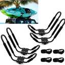 2 Pairs Kayak Roof Rack J-Bar Carrier Holder Car Top Mount Racks for Canoe, SUV, Cars, Truck, Surf Ski, for Trip