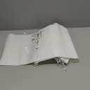 TORC White Glitter HTV Heat Transfer Vinyl Roll 12 inch x 20 ft Sparkly Iron on Vinyl for T Shirts Crafts Bulk