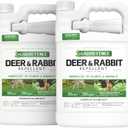 Liquid Fence Deer And Rabbit Repellent Ready-To-Use 1 Gallon, Apply Year-Round, 2 Pack