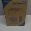 AROEVE Air Purifiers for Bedroom Air Purifier With Aromatherapy Function For Pet Smoke Pollen Dander Hair Smell 20dB Air Cleaner For Bedroom Office Living Room, MK06- White (Medium)