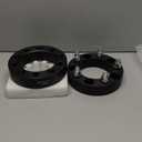 1.5" 5x5 Wheel Spacers - Fits Chevy Fits GMC 1500 2wd 5 Lug Yukon Blazer Tahoe - 1.5 Inch (38mm), 5x127, 14x1.5 Studs - Pair of 2 - Black