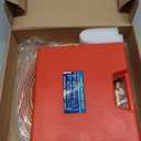 Brake Line Kit, 3/16" Brake Line Flaring Tool Kit, Copper Coated Brake Line (With 16 Fittings and 4 Threads Unions) and Double & Single Flare Tool (With Tube Cutter And 5 Adapters)