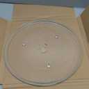 Microwave Plate Replacement for 13.5 W10451786 Whirlpool Microwave Glass Plate - Rotating Oven Microwave Turntable Plate - Spinning Dish Tray Turntables For Better Reheating and Cooking