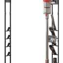 MOOPHY Vacuum Stand Holder Compatible for Dyson V15 V12 V11 V10 V8 V7, Stable Metal Storage Docking Station for Dyson Handheld Cordless Vacuum Cleaners & Accessories & Attachment