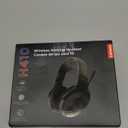 Lenovo Legion H410 Wireless Gaming Headset, Bluetooth or 2.4 GHz USB-A Connection, Lightweight (304 Grams), Adjustable Headband, Flip to Mute Mic, Black