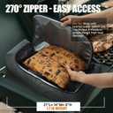 270 Opening BBQ Blanket for Resting Meat, Insulated Leak-Proof Meat Resting Bag for Brisket Turkey Pork, Smoker Accessories for Camping Kitchen Party, Anniversary Birthday Gift for Men Dad Husband