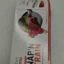 Kitchen Gizmo Snap N Strain Silicone Pot Strainer - Adjustable Clip-On Pasta Strainer for Pots, Pans, and Bowls - Large Red Kitchen Colander