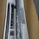 ZMISHIBO 84 Inch Industrial DC Motor Ceiling Fan, Large Ceiling Fan with 8 Reversible Blades, 3 Downrods, 6-Speed Remote Control, Home or Commercial Ceiling Fans for Porch/Garage/Shop, Black