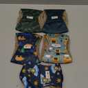 5 Pack Dog Diapers Male, Premium Belly Bands for Dogs, High Absorbing Male Dog Pee Wraps for Doggie in Incontinence or Excitable Urination and Training XS (Animal)