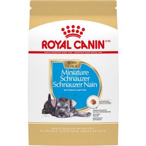Royal Canin Breed Health Nutrition Miniature Schnauzer Puppy Dry Dog Food, 2.5 lb Bag (EXP 04/16/26)
