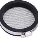 3.5" 304 stainless steel Turbo Inlet Grill Protector Guard Turbocharge Screen Mesh Air Inlet Filter Cover (3.5 inches / 89mm)